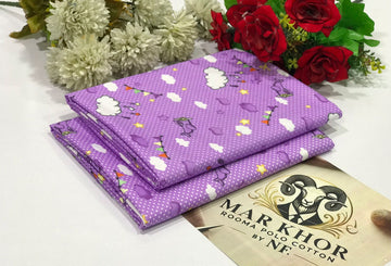 2pc Micro Polo Cotton Unsititched suit -31